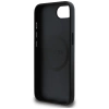 Etui Guess Grained Triangle MagSafe na iPhone 16e - czarne