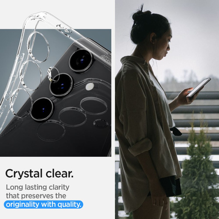 Spigen Liquid Crystal case for Samsung Galaxy S24 - transparent