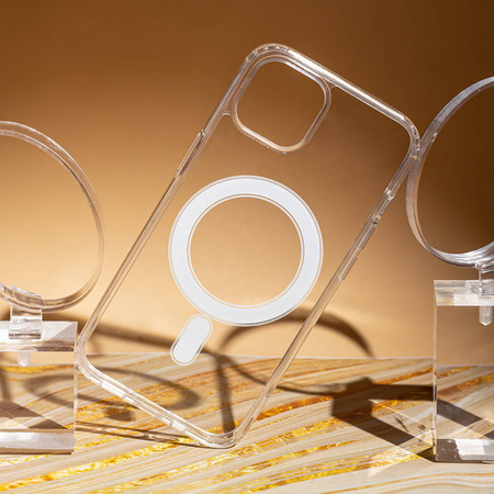Nakładka Anti Shock 1,5 mm Magsafe do iPhone 13 Pro 6,1" transparentna