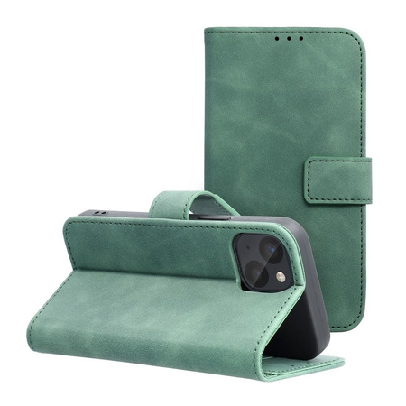 Kabura TENDER Book do IPHONE 13 MINI zielony