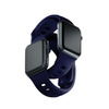 3MK Silicone Watch Strap granatowy/ocean blue dla Apple Watch 42/44/45/49mm