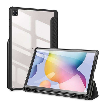 Dux Ducis Toby armored tough Smart Cover for Samsung Galaxy Tab S6 Lite with a holder for stylus pen black