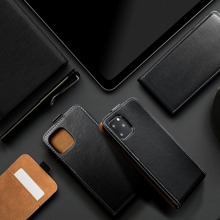 Kabura SLIM FLEXI FRESH Pionowa do HUAWEI P20 Lite czarny
