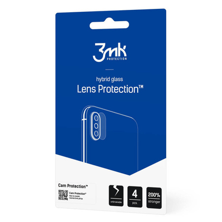 Szkło Hybrydowe na Aparat / Obiektyw SAMSUNG GALAXY A33 5G 3mk Flexible Glass Lens