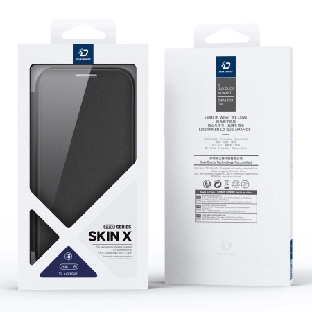 Dux Ducis Skin X Pro Hülle mit MagSafe für Samsung Galaxy S25 Edge - Schwarz