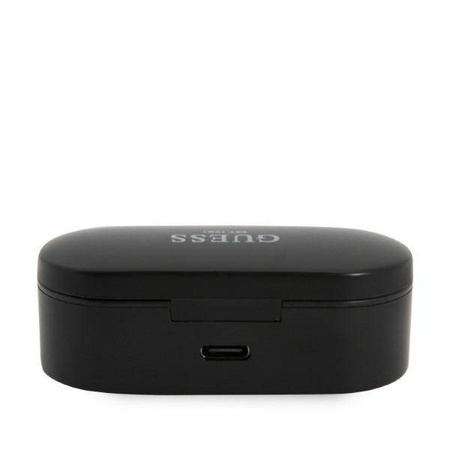 Guess GUTWST31EK TWS Bluetooth-Kopfhörer + Dockingstation schwarz / schwarz