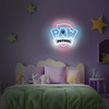 Wiszący neon LED na plexi Psi Patrol - Logo OW-130146