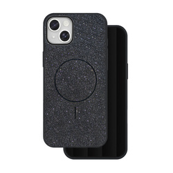 Nakładka Glitter Thin Mag do iPhone 13 6,1" czarna