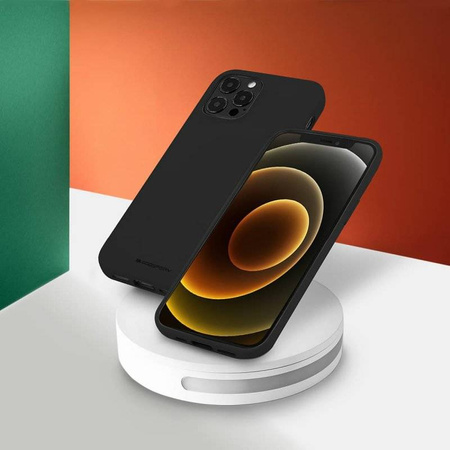 Schutzhülle SAMSUNG GALAXY A13 4G / 5G Mattes Silikon Mercury Soft Jelly schwarz