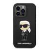 Karl Lagerfeld Silicone NFT Ikonik - Etui iPhone 14 Pro (czarny)