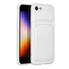Futerał CARD CASE do IPHONE 7 / 8 / SE 2020 / SE 2022 biały