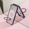 Nakładka Mag Ring do iPhone 13 6,1" fioletowa