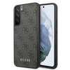 Guess GUHCS22SG4GFGR S22 S901 gray / gray hard case 4G Metal Gold Logo