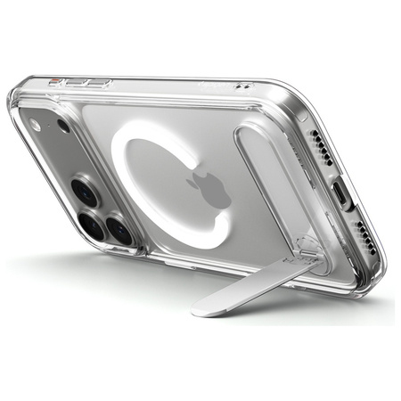 Etui Spigen Ultra Hybrid "S" Mag MagSafe do iPhone 17 Pro Max biały