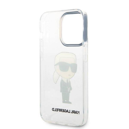Karl Lagerfeld IML NFT Ikonik - Etui iPhone 14 Pro Max (przezroczysty)