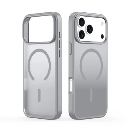 Dux Ducis Yind iPhone 17 Pro Case Compatible with MagSafe - Gray