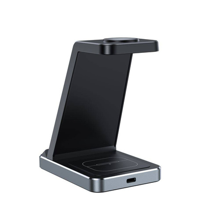 Ładowarka Indukcyjna 3w1 MagSafe Tech-Protect QI15W-A26 czarna