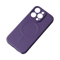 Samsung Galaxy S25 Edge Silicone Case with MagSafe - Purple