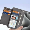 Dux Ducis Lawa Leather Case for iPhone 15 Pro Max - Gray