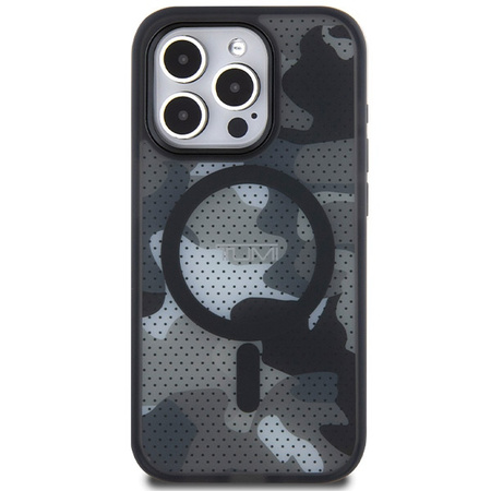 Tumi TUHMP15LTCAMK iPhone 15 Pro 6.1"czarny/black hardcase Frosted Camo Print MagSafe