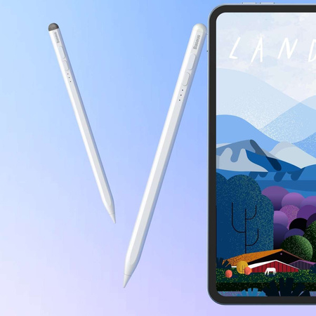 Aktiver Stift für iPad Baseus Smooth Writing 2 SXBC060202 – weiß