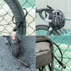 Rockbros 3240001001 bicycle lock for 0.5 m combination - black