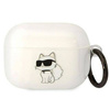 Original Handyhülle APPLE AIRPODS PRO Karl Lagerfeld Ikonik Choupette (KLAPHNCHTCT) transparent