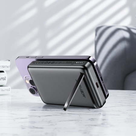 Acefast M6 PD 20W 10000mAh Inductive Powerbank + Cable - Black