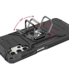 Wozinsky Ring Armor Tough Hybrid Case Cover + Magnethalterung für Samsung Galaxy A32 5G schwarz