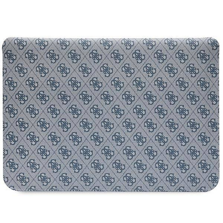 Guess Sleeve GUCS14PS4SGB 14&quot; blue/blue 4G Stripe Metal Logo