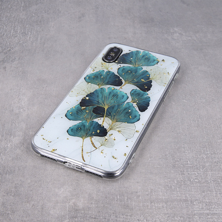 Nakładka Gold Glam do iPhone 15 Pro Max 6,7&quot; listki