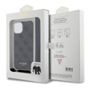 Etui Guess Crossbody Cord 4G Print na iPhone 15 / 14 / 13 - czarne