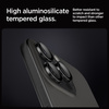 Spigen OPTIK.TR &quot;EZ FIT&quot; CAMERA PROTECTOR 2-PACK IPHONE 14 PRO / 14 PRO MAX BLACK COVER