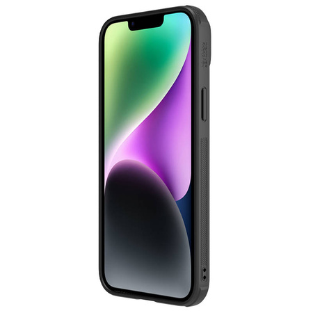NILLKIN CAMSHIELD LEATHER S SAMSUNG S23 ULTRA, BLACK / CZARNY