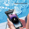 Etui USAMS Waterproof Case transparentne