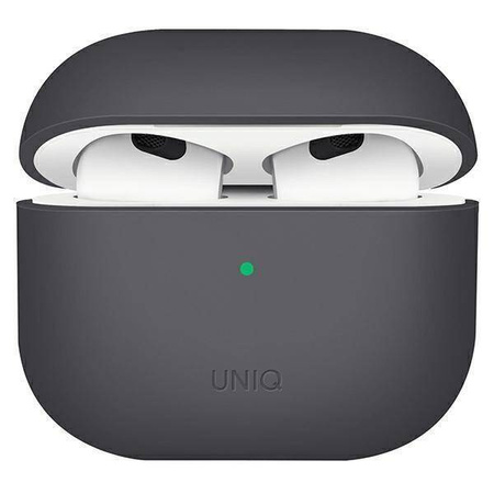 UNIQ case Lino AirPods 3rd gen. Silicone gray / ash gray