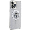 Karl Lagerfeld Karl&amp;Choupette Glitter MagSafe Hülle für iPhone 15 Pro Max – transparent