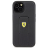 Ferrari nakładka do iPhone 15 6,1" FEHCP15SGSPSIK HC GRIP STAND PU