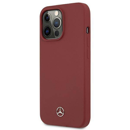 Mercedes MEHCP13XSILRE iPhone 13 Pro Max 6.7 &quot;red / red hardcase Silicone Line