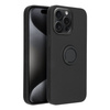 Futerał SILICONE RING do IPHONE 15 PRO MAX czarny