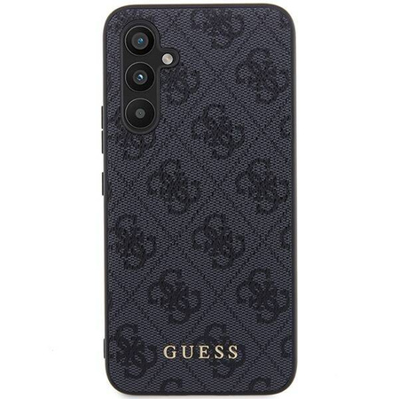 Guess nakładka do Samsung S23 FE GUHCS23FEG4GFGR HC PU 4G METAL LOGO szara