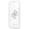 Guess GUHCP12LKS4GSI iPhone 12 Pro Max 6,7" Transparent hardcase 4G Silver Charms Collection