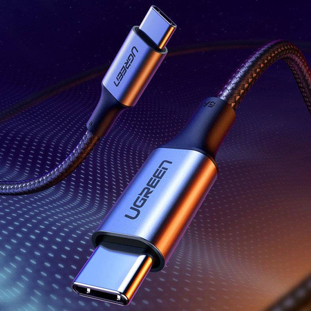 Ugreen Kabel USB Typ C - USB Typ C Power Delivery 100W Quick Charge FCP 5A 3m graues Kabel (90120 US316)