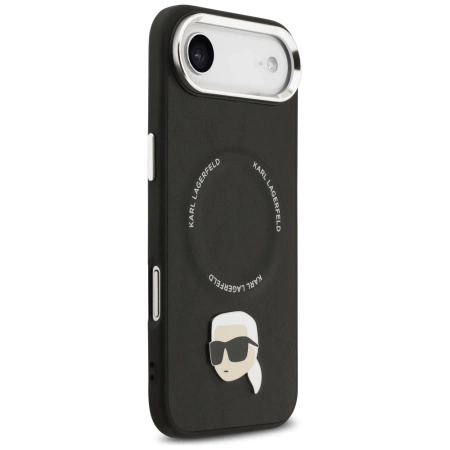 Etui Karl Lagerfeld Karl Pin MagSafe do iPhone Air - czarne