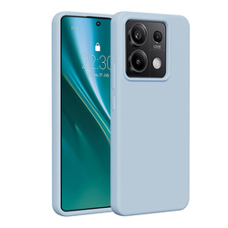 Nakładka Etteri Silicone Case do Xiaomi Redmi Note 13 Pro 5G jasnoniebieska