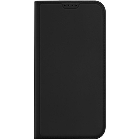 Etui do iPhone 15 Pro pokrowiec z klapką i portfelem Dux Ducis Skin Pro - czarne