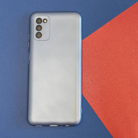Case SAMSUNG GALAXY A23 5G Metallic Case light blue