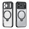 Dux Ducis Aimo Mag Case with Magnetic Ring and Stand for iPhone 17 Pro Max - Black
