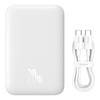 Powerbank magnetyczny Baseus Magnetic Mini 6000mAh 20W MagSafe (biały)