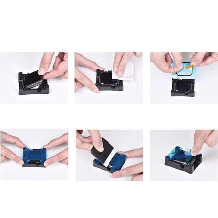 Wiwu - Szkło hartowane z aplikatorem Easy Install do Apple Watch 42mm